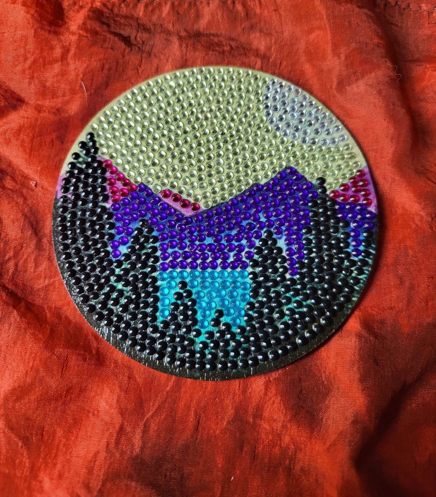 Landscape Diamond Coasters