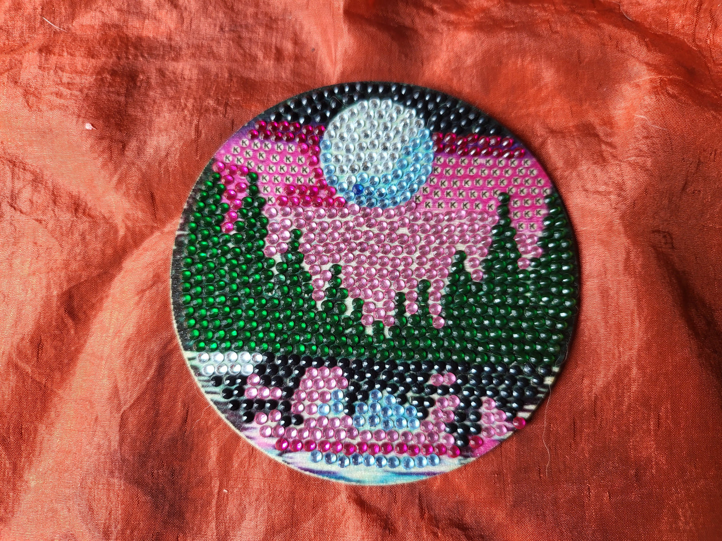 Landscape Diamond Coasters