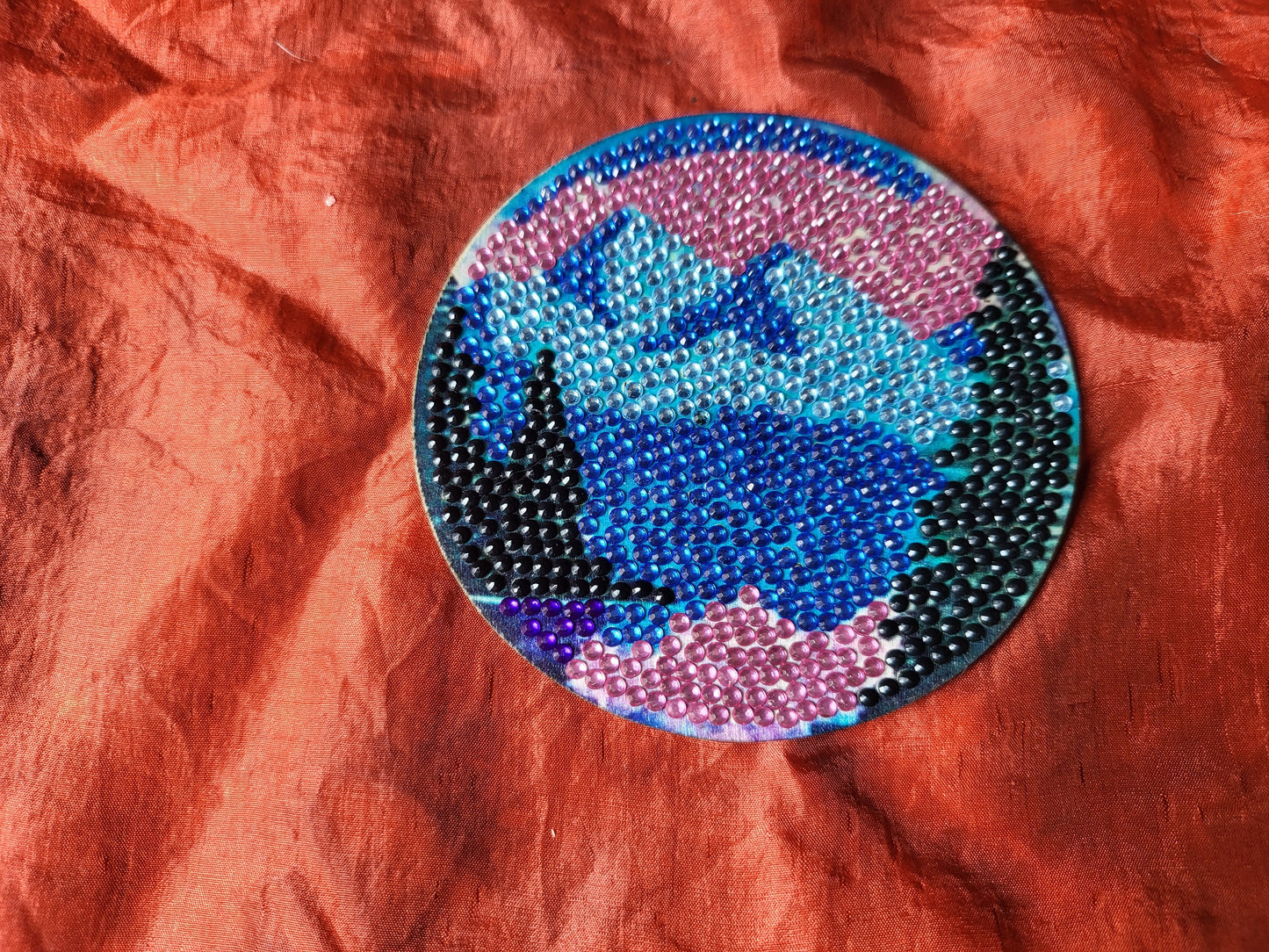 Landscape Diamond Coasters