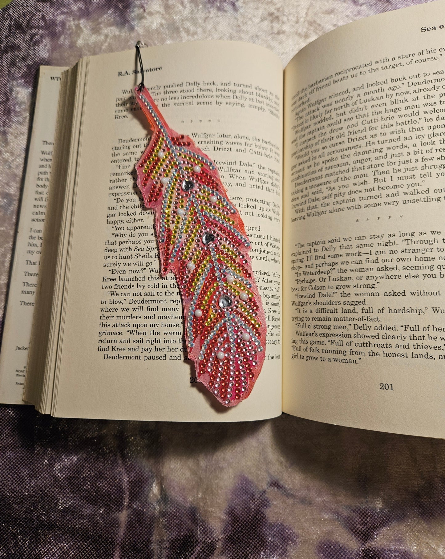 Feather Bookmark #4