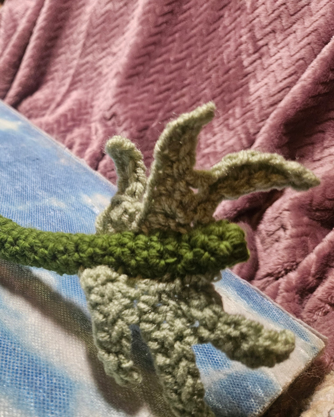 Blue Green Meadow Dragon