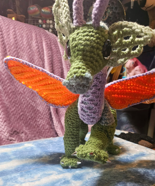 Blue Green Meadow Dragon