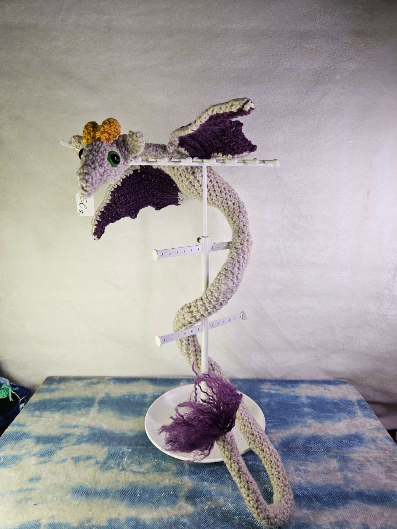 Crocheted Arm Wrap Dragon