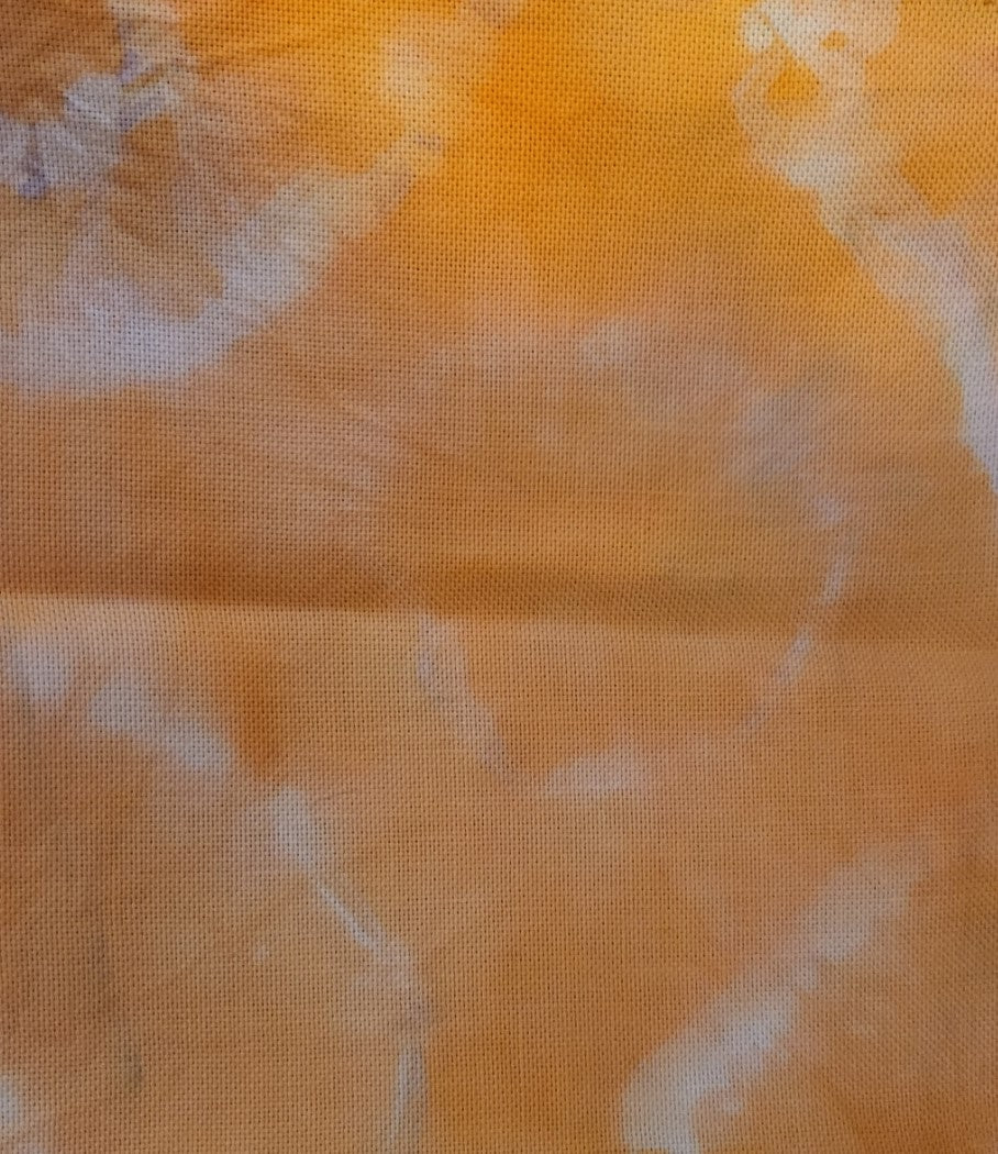 Creamsicle Aida Cloth