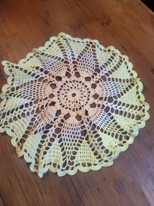 Sunburst Surprise Doily