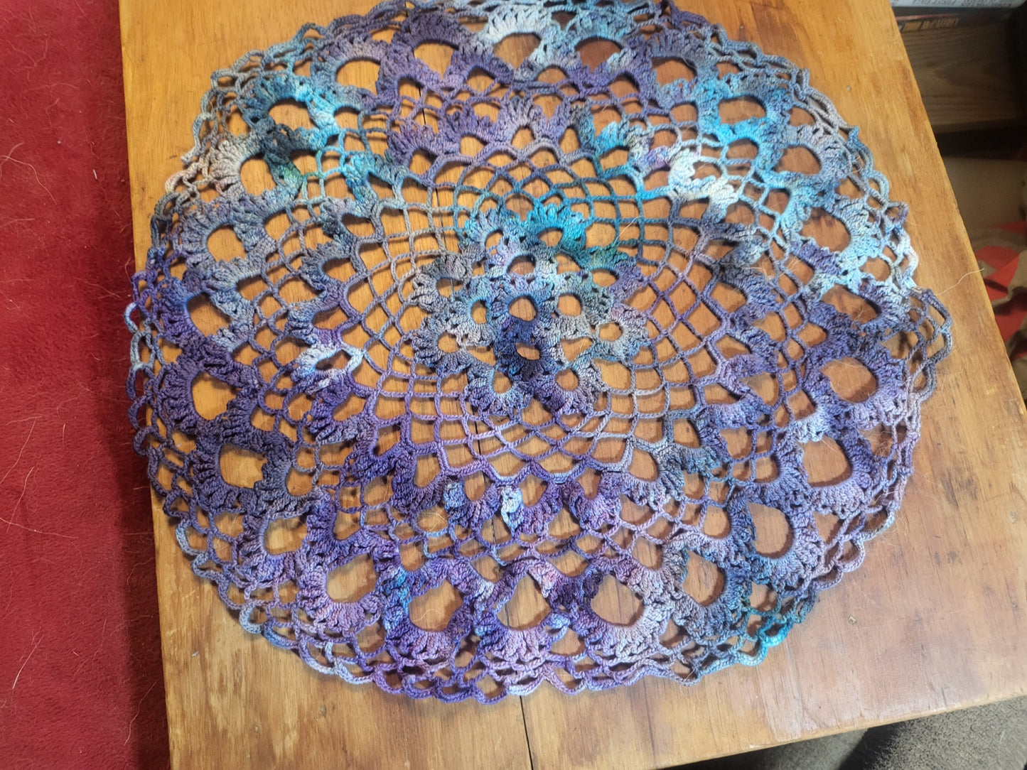 Winter's Knight Doily