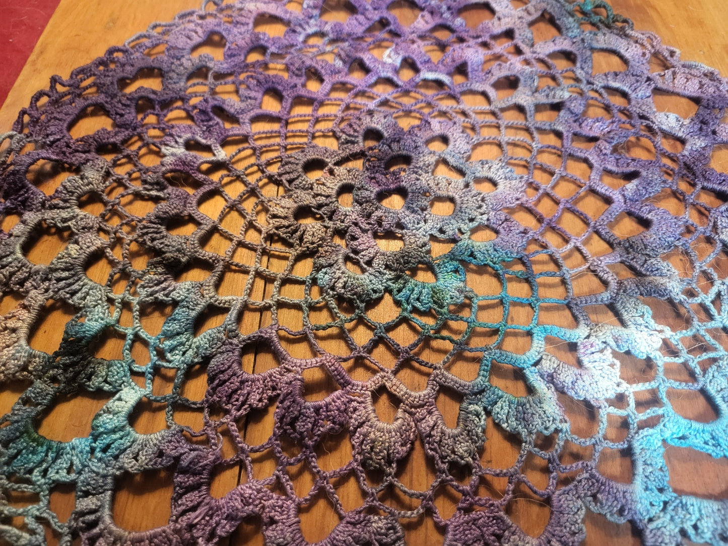 Winter's Knight Doily