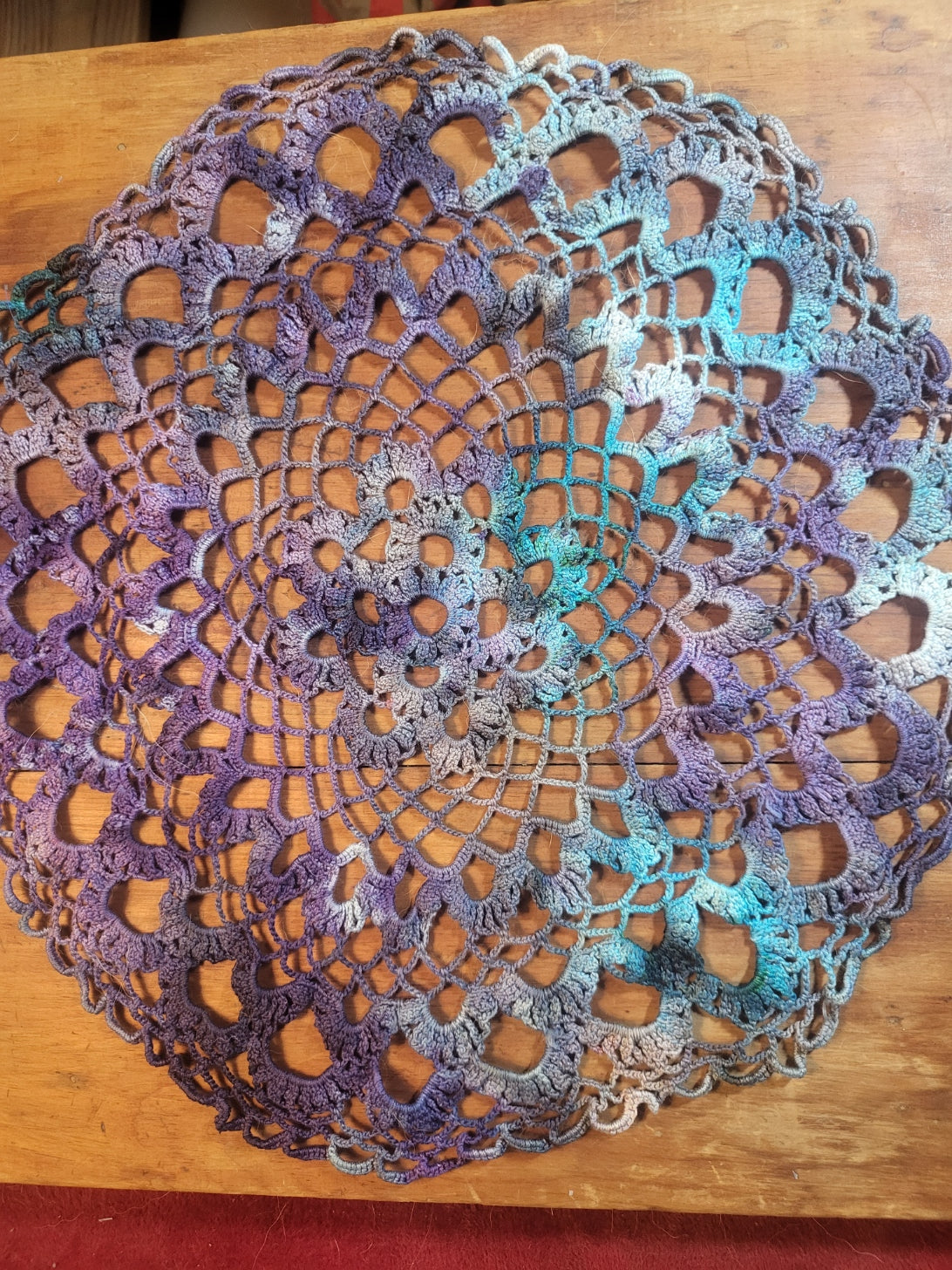 Winter's Knight Doily