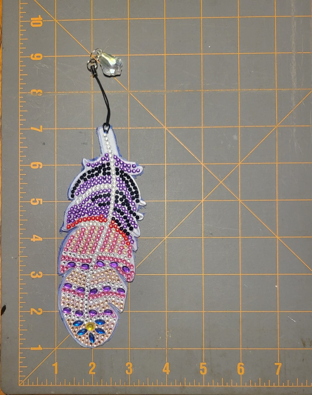 Diamond Feather Bookmark #2