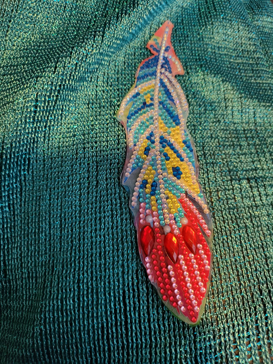 Feather Bookmark  #5