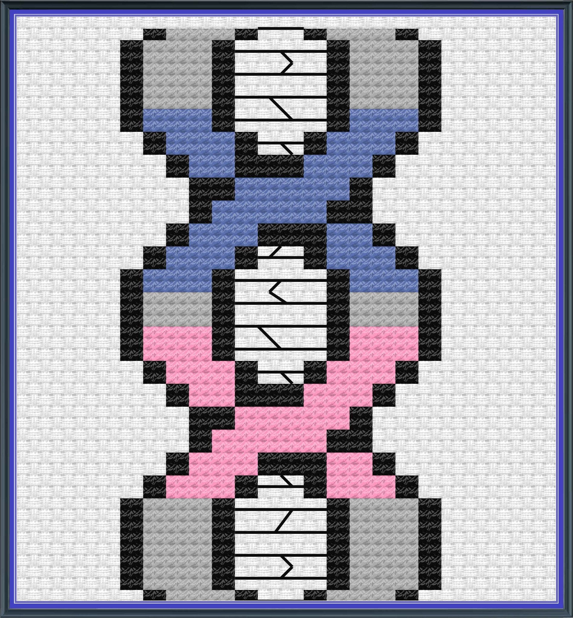 Helix Pattern Label Androgynous Helix Pattern – RahCreature Creations