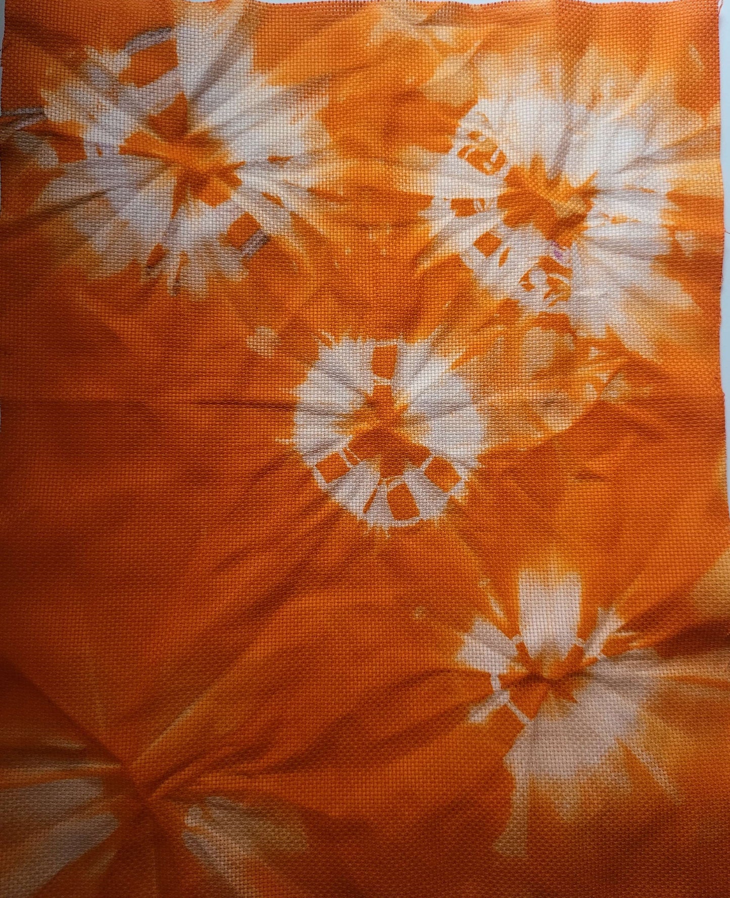 Creamsicle Aida Cloth